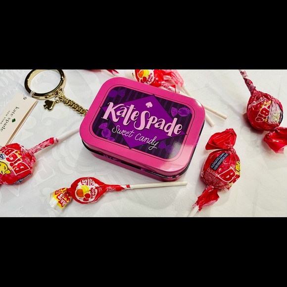 kate spade ♠️ candy shop 🍭 tin key fob 🍬 - Picture 4 of 10